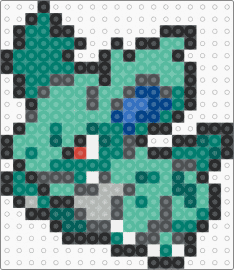 Nidorina Miniature - nidorina,pokemon,nidorin,evolution,gaming,character,green,teal