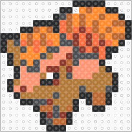 Vulpix (Goupix) Miniature - vulpix,pokemon,character,gaming,orange,tan