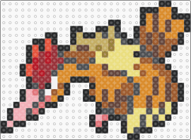 Fearow (Rapasdepic) Miniature - fearow,pokemon,spearow,evolution,gaming,bird,character,tan