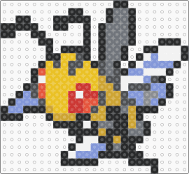 Beedrill (Dardargnan) Miniature - beedrill,pokemon,weedle,evolution,character,gaming,yellow