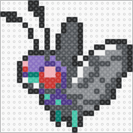 Butterfree (Papilusion) Miniature - butterfree,pokemon,evolution,metapod,butterfly,character,gaming,purple,gray