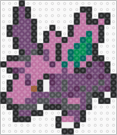 Nidorino Miniature - nidorino,pokmon,nidoran,evolution,gaming,character,purple