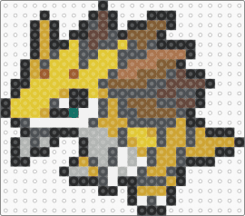 Sandslash (Sablaireau) Miniature - sandslash,pokemon,sandshrew,evolution,character,gaming,yellow,brown