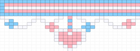 Trans Kandi choker - light blue,pink,pride,trans,kandi choker,trans choker,pastel,choker,kandi,rinoabunny