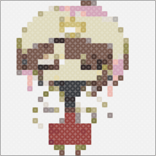 Tiny Lain - white,tan,beige,lain,serial experiment lain,anime