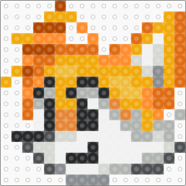 tails :O - tails,sonic the hedgehog,sega,character,head,charm,fox,yellow,orange,gray