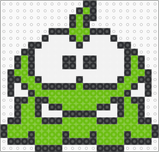 Om Nom - white,green