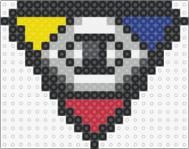 Godhead - godhead,tboi,binding of isaac,video game,symbol,charm,red,blue,yellow,gray