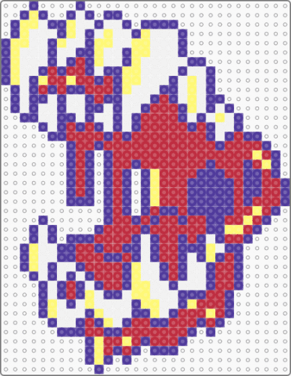 Jaws - purple,red