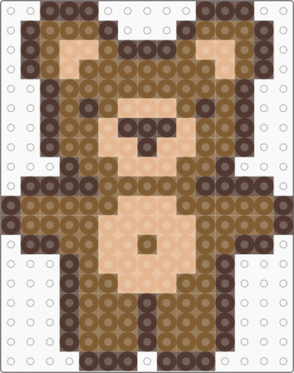 Teddy Bear - tan,brown