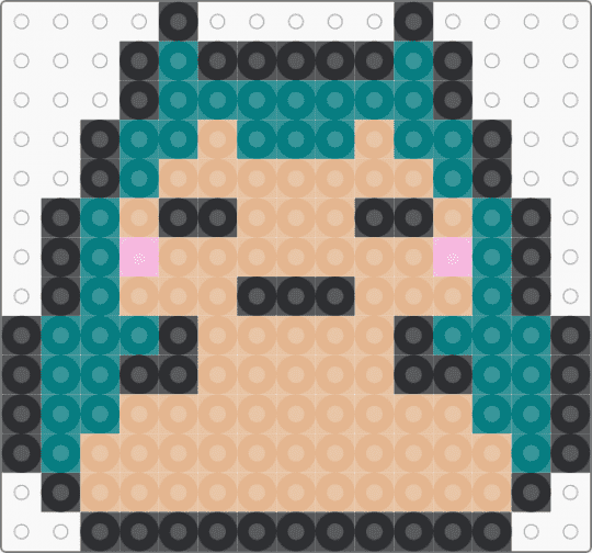 Snorlax - teal,beige