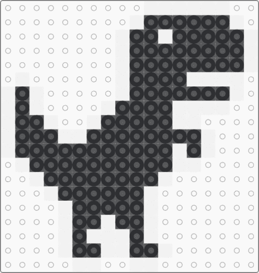 No Connection Dino - dinosaur,google,chrome,internet,silhouette,white,black