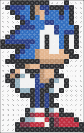 Sonic - blue,beige