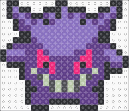 Gengar Kubrick - purple,blue