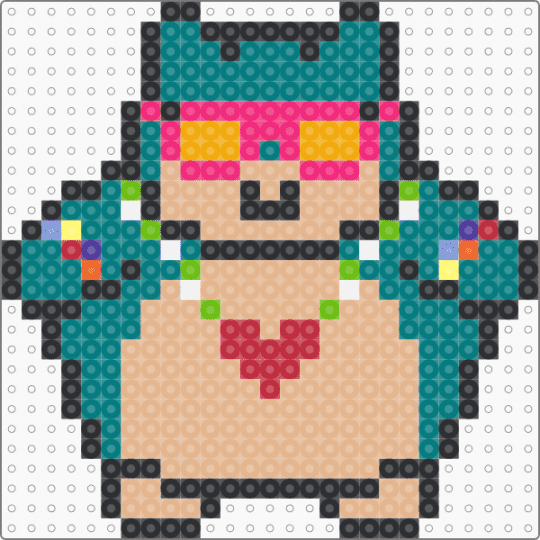 Rave Snorlax - beige,teal