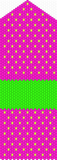 hot pink strawberry purse base - pink