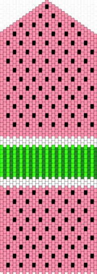 pastel pink watermelon purse base - pink