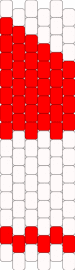 tiny marlboro box side 2 - red,white