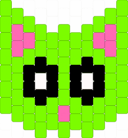 slime the cat - green