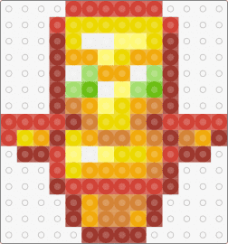 Minecraft Totem of Undying - totem of undying,minecraft,video game,charm,gold,yellow,orange