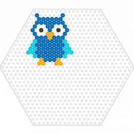 Ugle - owl,bird,animal,simple,charm,cute,blue,teal