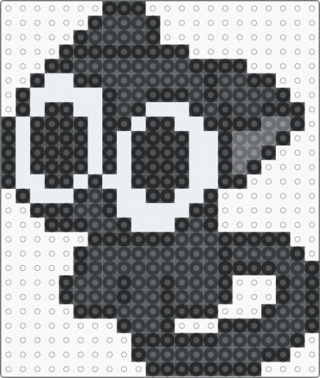 Squish The Kitty - black,white,cotdsquishy