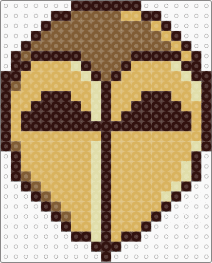 Golden Guard Mask - brown,orange,toh,the owl house,golden guard,hunter,gold,guard,magic