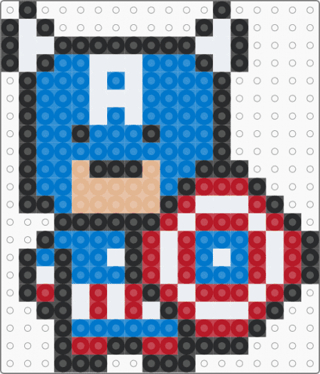 Captain America!! - blue,marvel,captain,america,captain america,superhero,red,white