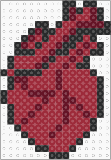 Anatomically Correct Heart - red