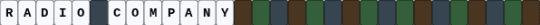 Radio Company Single - brown, gray, purple