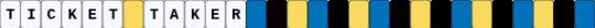 (TFC) Ticket Tacker Single - blue, yellow