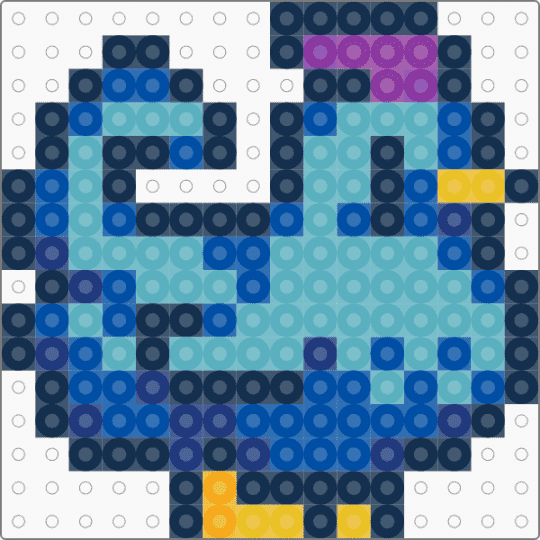 Blue Chicken Stardew Valley - blue, teal