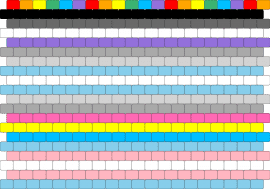 Pan & trans & demiboy & asexual - pansexual,transgender,demiboy,asexual,pride,tapestry,panel,colorful,pink,light blue