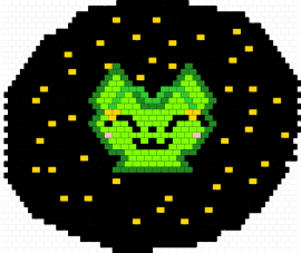 ⭐️gnarpy👽 - gnarpy,regretevator,space,cute,black,green