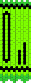 3d crayon - green