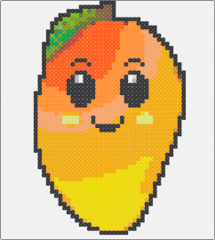 mango2 - mango,fruit,cute,food,sweet,playful,vibe,adorable,orange,yellow