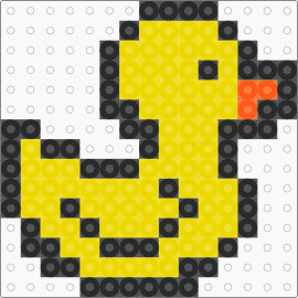 genericism - rubber ducky,duck,bird,animal,simple,charm,cute,yellow