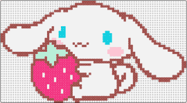 Cinnamostraw - cinnamoroll,sanrio,strawberry,character,fruit,cute,kawaii,white,pink