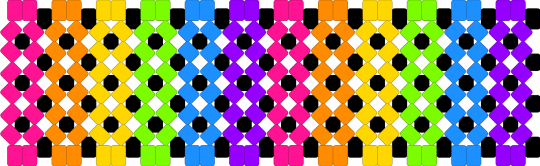 Rainbow X base :3 - orange,green,purple,colorful