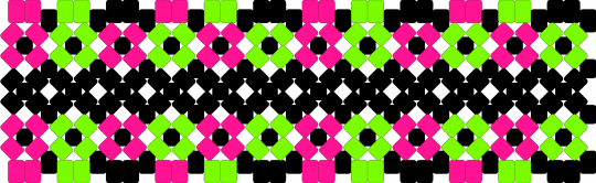 Gir cuff base XD - pink,green