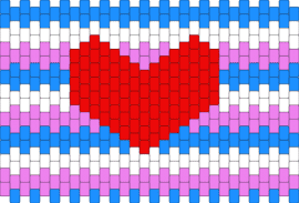 trans heart banter(?) for my sis and all the other trans babies! - trans,pride,heart,banner,tapestry,love,red,blue,pink,white