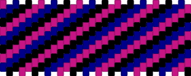 TV girl!! - tv girl,diagonal,stripes,cuff,dark,black,pink,blue