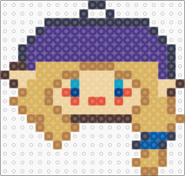 kusuriuri headshot - kusuriuri,mononoke,medicine seller,ghibli,anime,character,head,tv show,horror,purple,tan