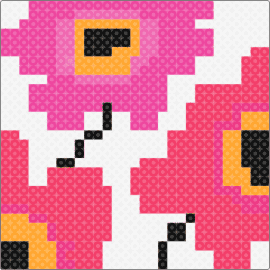 coaster - pink,red