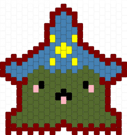 Wizard frog - frog,wizard,amphibian,magic,animal,hat,green,blue