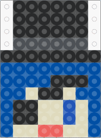 Ciel - beige,blue