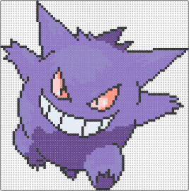 Pokémon - Gengar - gengar,pokemon,haunter,evolution,character,gaming,purple