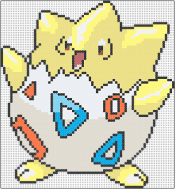 Pokémon -  Togepi - togepi,pokemon,gaming,character,shell,white,yellow