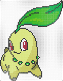 Pokémon - Chikorita - chikorita,pkemon,gaming,character,leaf,green