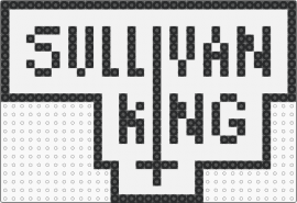 SullivanKING - sullivan king,logo,dj,music,text edm,metal,black,white